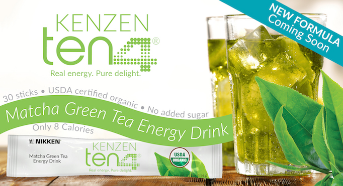 Caffeine-sensitive? Try Kenzen Ten4® with natural caffeine.